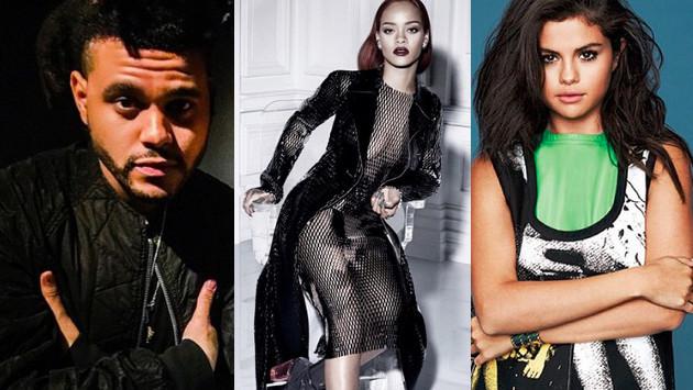 Rihanna, Selena Gomez y The Weeknd juntos en el Victoria’s Secret Fashion Show 2015