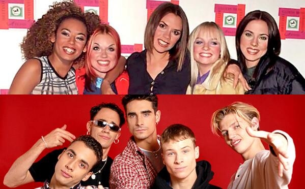 Spice Girls y Backstreet Boys juntos en gira.